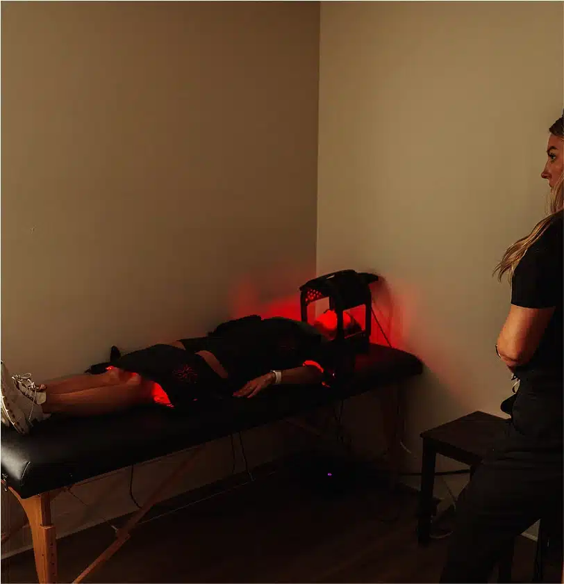 Red light therapy at Renew Health and Wellness